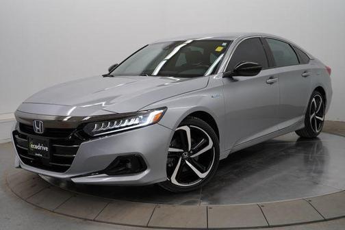 Silver 2022 Honda Accord Hybrid Sport