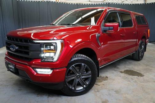 Red Metallic 2023 Ford F-150 Lariat