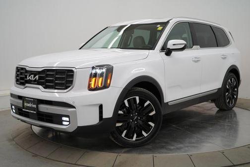 Glacial White Pearl 2025 Kia Telluride SX-Prestige