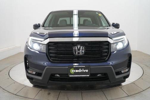 Obsidian Blue Pearl 2022 Honda Ridgeline RTL-E