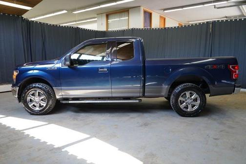 Blue Jeans Metallic 2018 Ford F-150 XLT