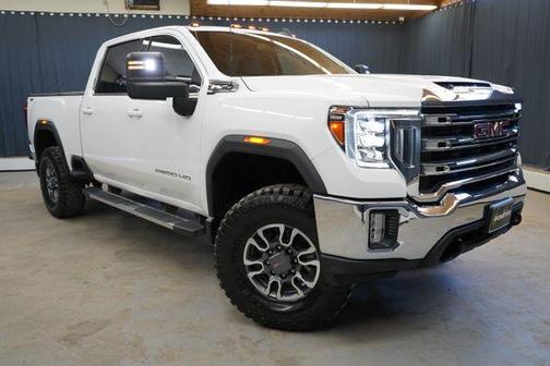 Summit White 2021 GMC Sierra 2500 SLE
