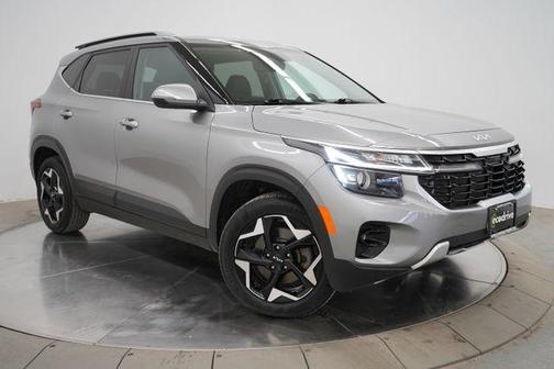 Steel Gray 2024 Kia Seltos EX
