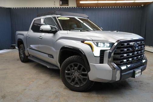 Celestial Silver Metallic 2023 Toyota Tundra Hybrid Platinum