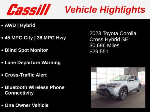 2023 Toyota Corolla Hybrid SE