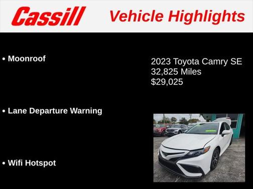 2023 Toyota Camry SE
