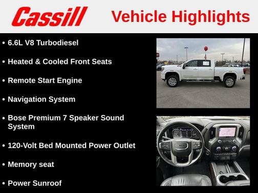 White Frost Tricoat 2020 GMC Sierra 2500 Denali