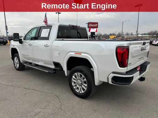 White Frost Tricoat 2020 GMC Sierra 2500 Denali