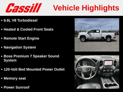 White Frost Tricoat 2020 GMC Sierra 2500 Denali