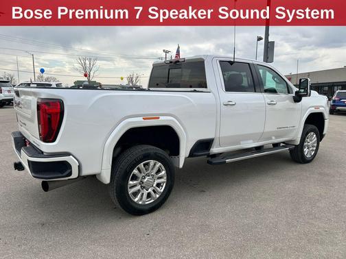 White Frost Tricoat 2020 GMC Sierra 2500 Denali