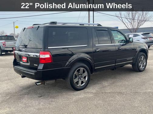 Shadow Black 2016 Ford Expedition EL Platinum