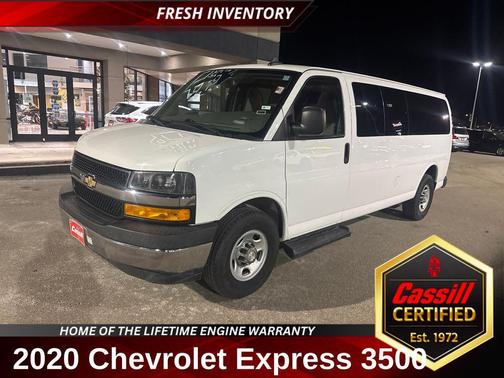 2020 Chevrolet Express 3500 RWD 3500 Extended Wheelbase LT
