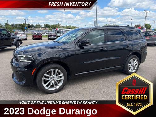 DB Black Clearcoat 2023 Dodge Durango GT Plus