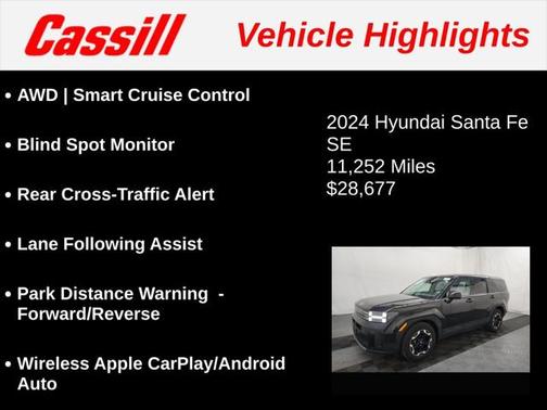 2024 Hyundai SANTA FE SE