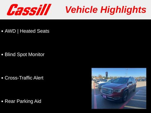 2019 GMC Acadia SLT-1