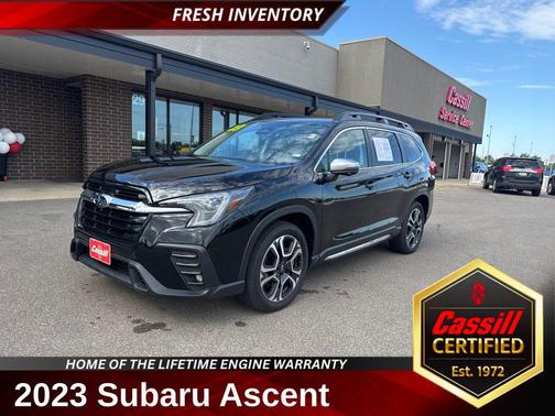 Crystal Black Silica 2023 Subaru Ascent Limited 7-Passenger
