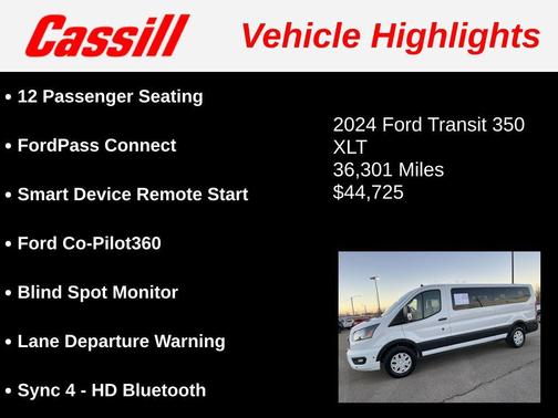2024 Ford Transit-350 XLT