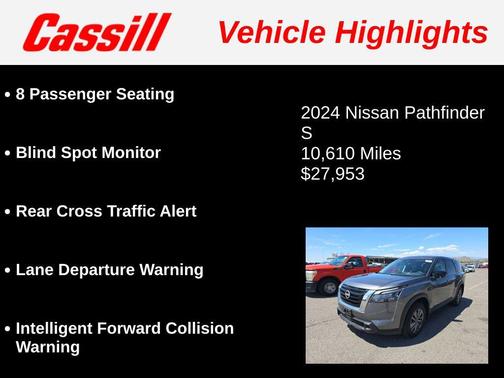 2024 Nissan Pathfinder S FWD
