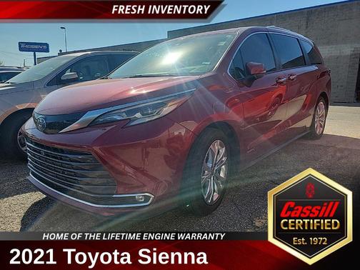 2021 Toyota Sienna Platinum 7 Passenger
