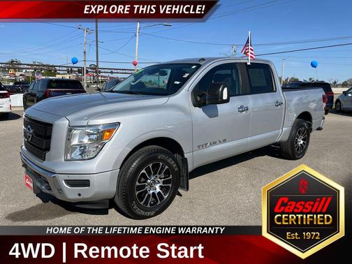 Brilliant Silver Metallic 2020 Nissan Titan SV