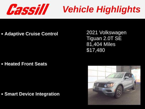 2021 Volkswagen Tiguan 2.0T SE