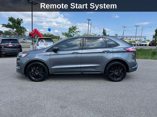 Gray Metallic 2024 Ford Edge ST Line