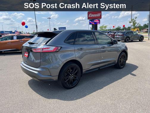 Gray Metallic 2024 Ford Edge ST Line