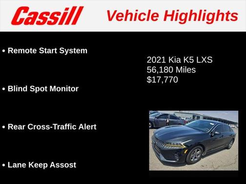 2021 Kia K5 LXS