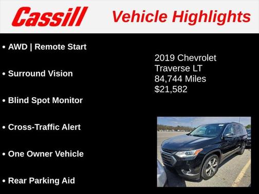 2019 Chevrolet Traverse LT Leather