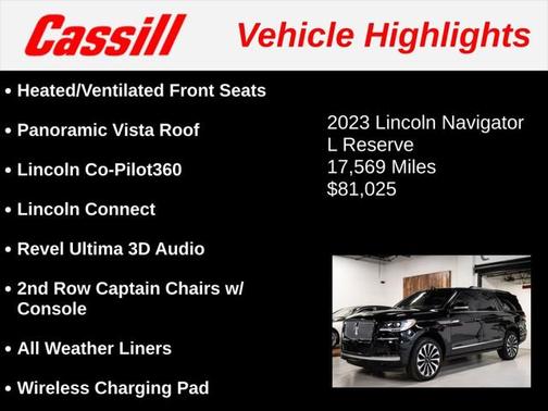 2023 Lincoln Navigator Reserve