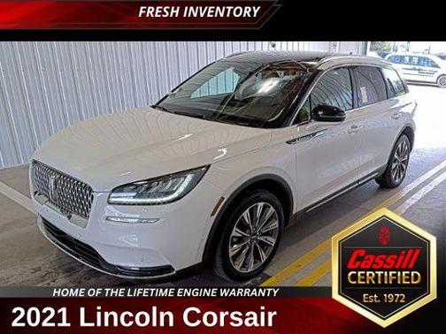 White 2021 Lincoln Corsair Reserve