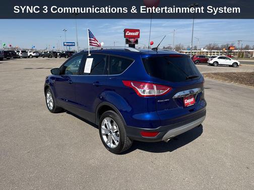 Deep Impact Blue 2016 Ford Escape Titanium