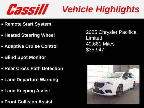 2025 Chrysler Pacifica Limited