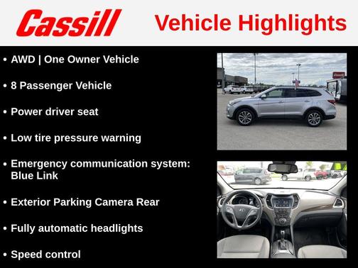 Iron Frost 2017 Hyundai SANTA FE SE