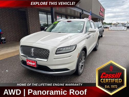 Ceramic Pearl Metallic Tinted Clearcoat 2023 Lincoln Nautilus Reserve