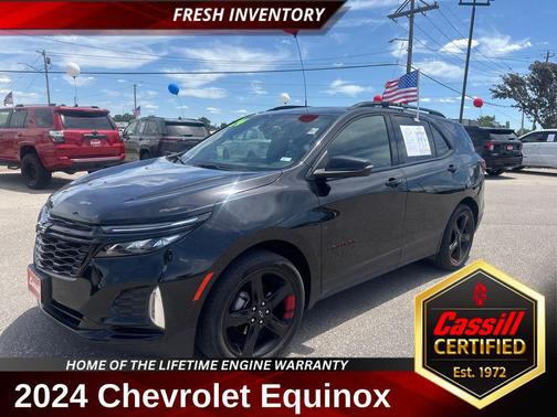 Mosaic Black Metallic 2024 Chevrolet Equinox Premier w/1LZ