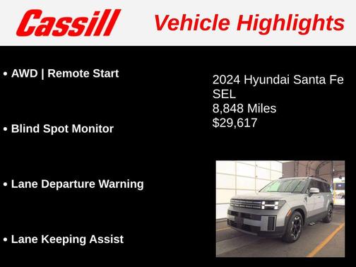 2024 Hyundai SANTA FE SEL 2.4