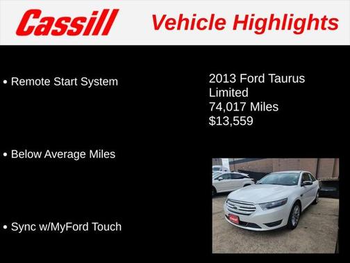 2013 Ford Taurus Limited