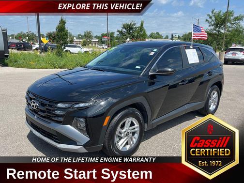 Phantom Black 2025 Hyundai TUCSON SE