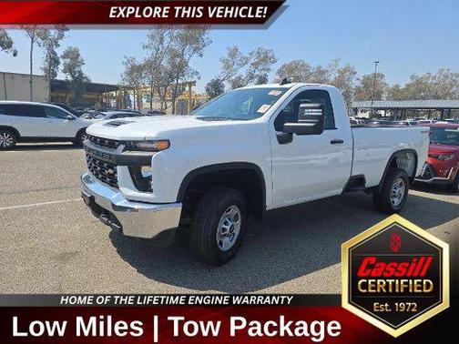 Summit White 2023 Chevrolet Silverado 2500 WT