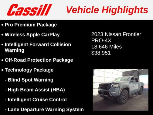 2023 Nissan Frontier PRO-4X