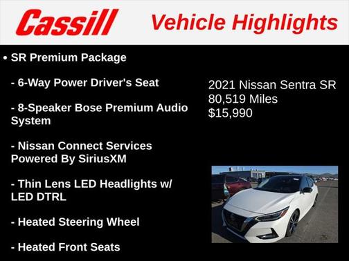2021 Nissan Sentra SR
