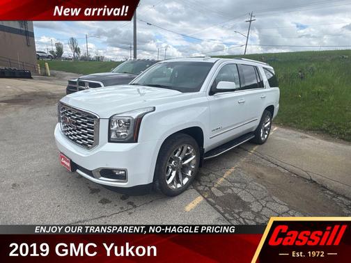 Summit White 2019 GMC Yukon Denali