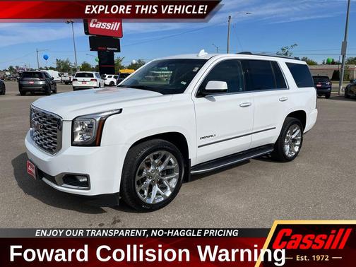 Summit White 2019 GMC Yukon Denali