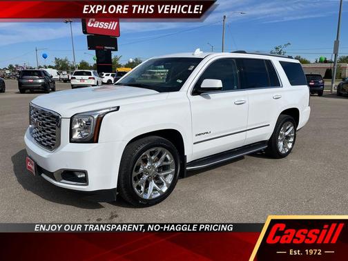 Summit White 2019 GMC Yukon Denali