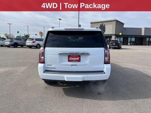 Summit White 2019 GMC Yukon Denali