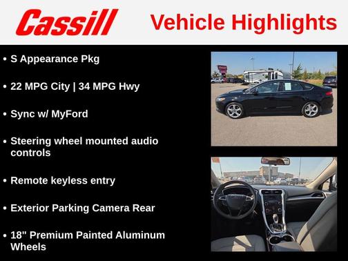 2016 Ford Fusion S