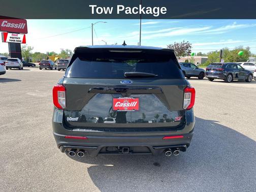 Green Metallic 2022 Ford Explorer ST