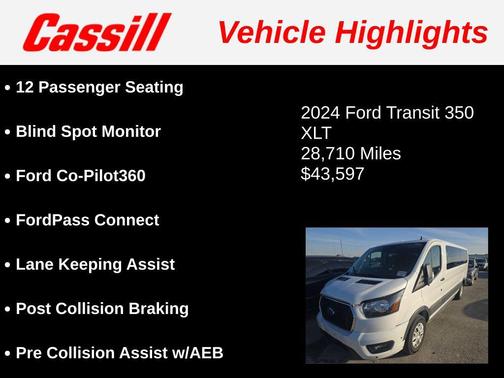 2024 Ford Transit-350 XLT