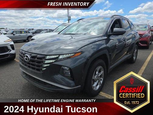 Dark Gray Metallic 2024 Hyundai TUCSON SEL